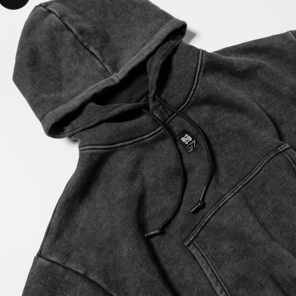 Flag Nor Fail oversize cropped Women's hoodie NWT - Picture 2 of 5